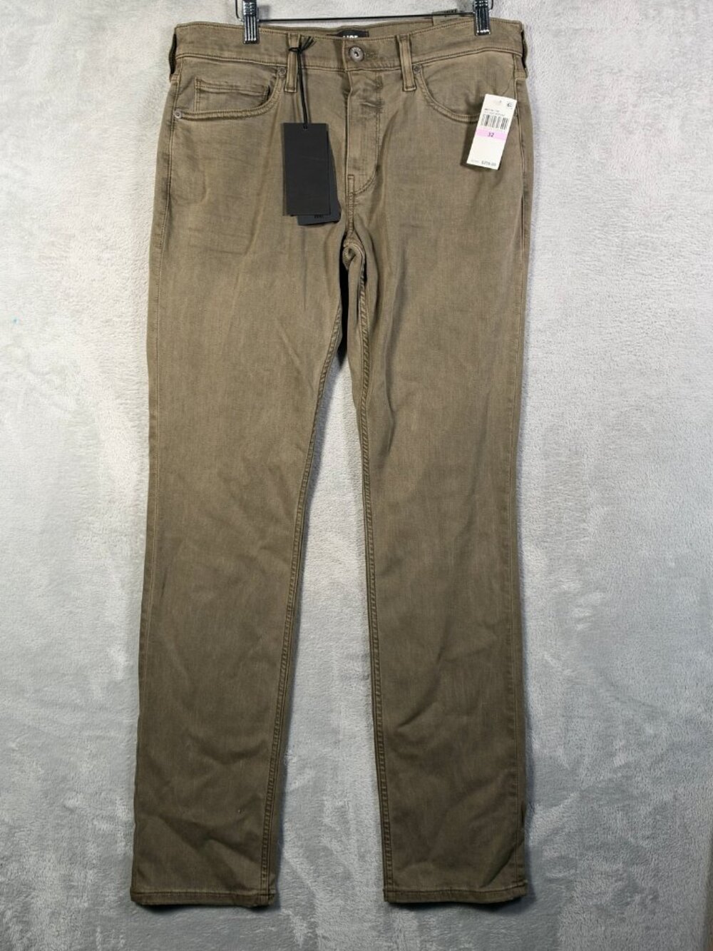Paige Jeans Mens 32x32 Green Lennox SLIM Fit Transcend Stretch Denim $209
